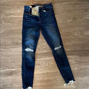 Super High Rise American Eagle Jeans